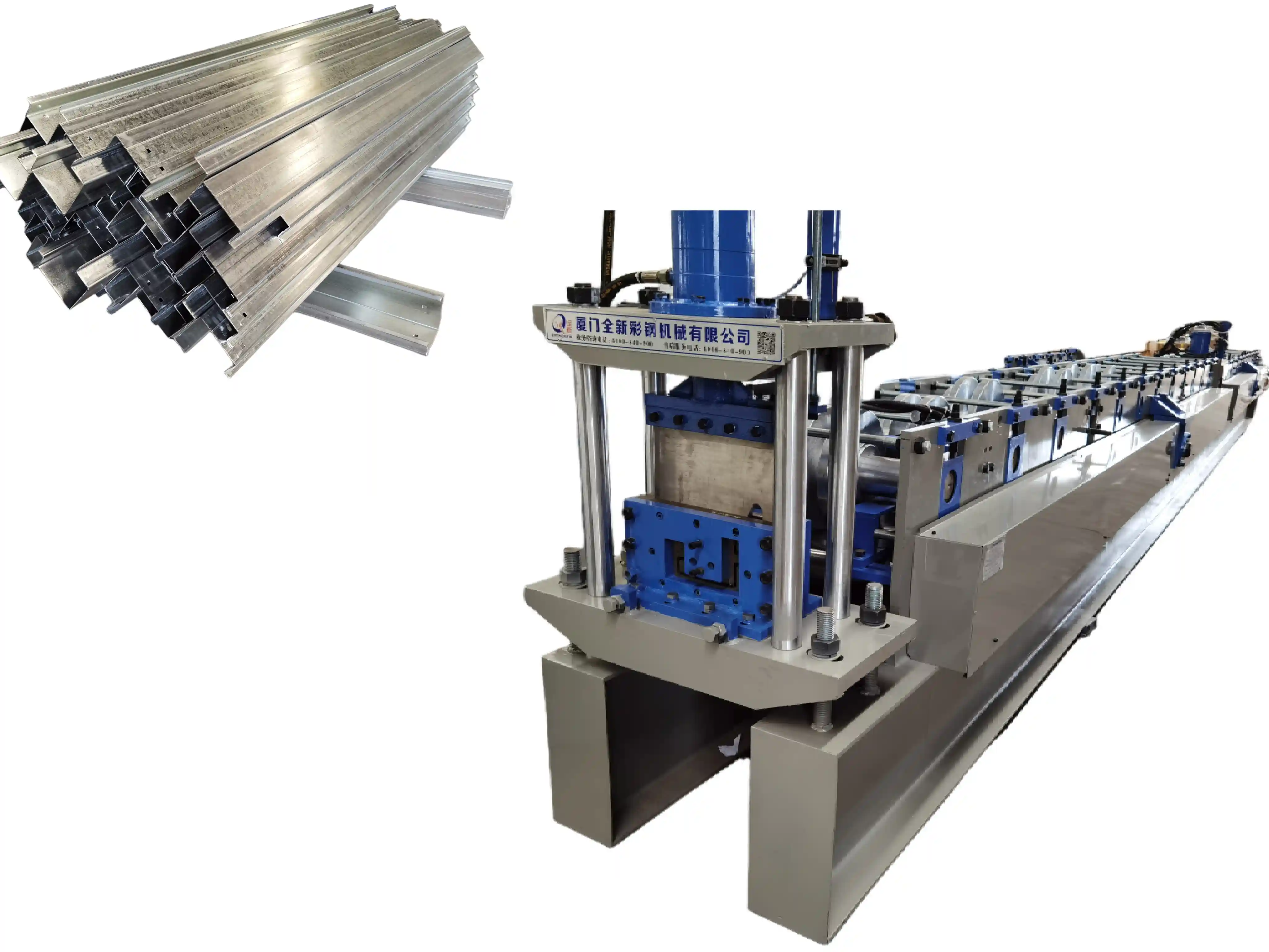 Machine de formage de châssis en acier pour maison de conteneurs