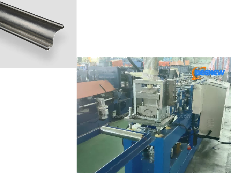 Machine de fabrication de portes à volet roulant